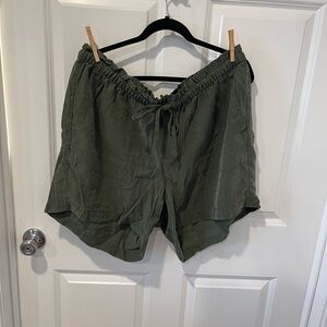 Old Navy Green High Waist Shorts